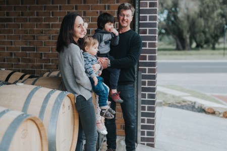 Hutton Barrels in Garage