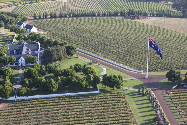 Aerial views of Voyager Estate. 21 November 2015