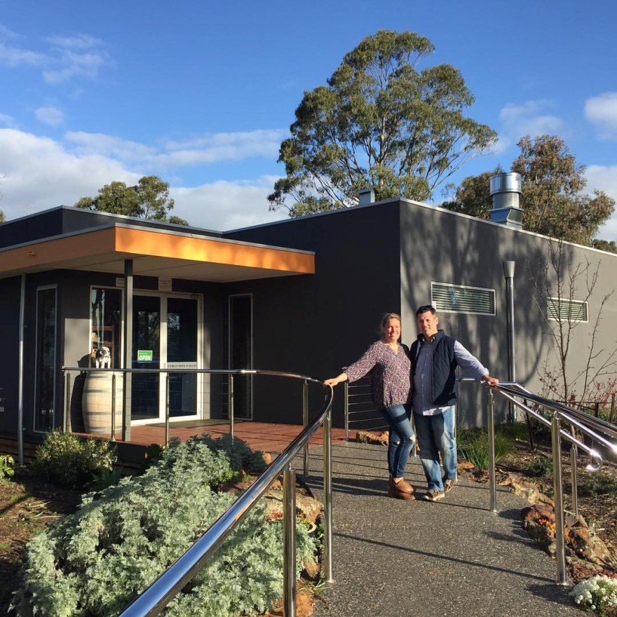 tim&amp;lauracellar DoorFergusonFallsWinesCafe