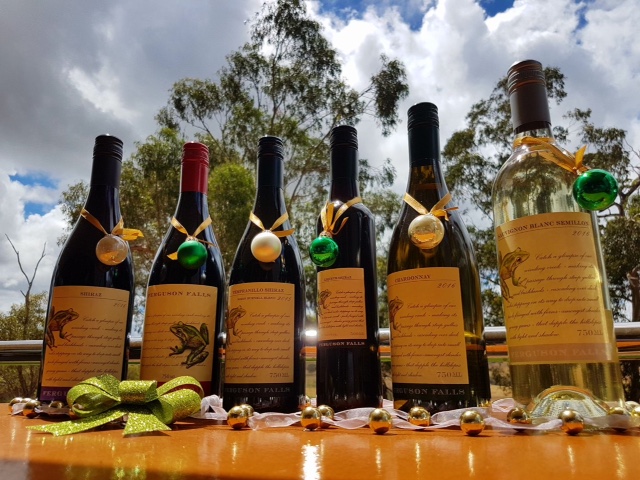 wines celebrating Christmas